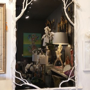 White Branch Mirror