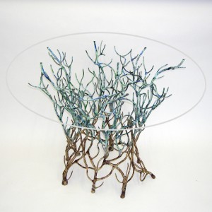 Round Coral Table