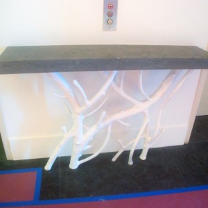 Coral Foyer Table
