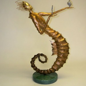 Seahorse Man Sculpture