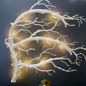White Branch Wall Sconce