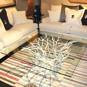 White Coral Coffee Table
