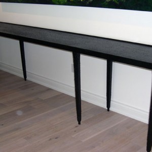Long Black Table