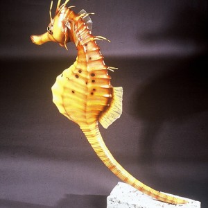 Seahorse Sculpture [approx. 16in]